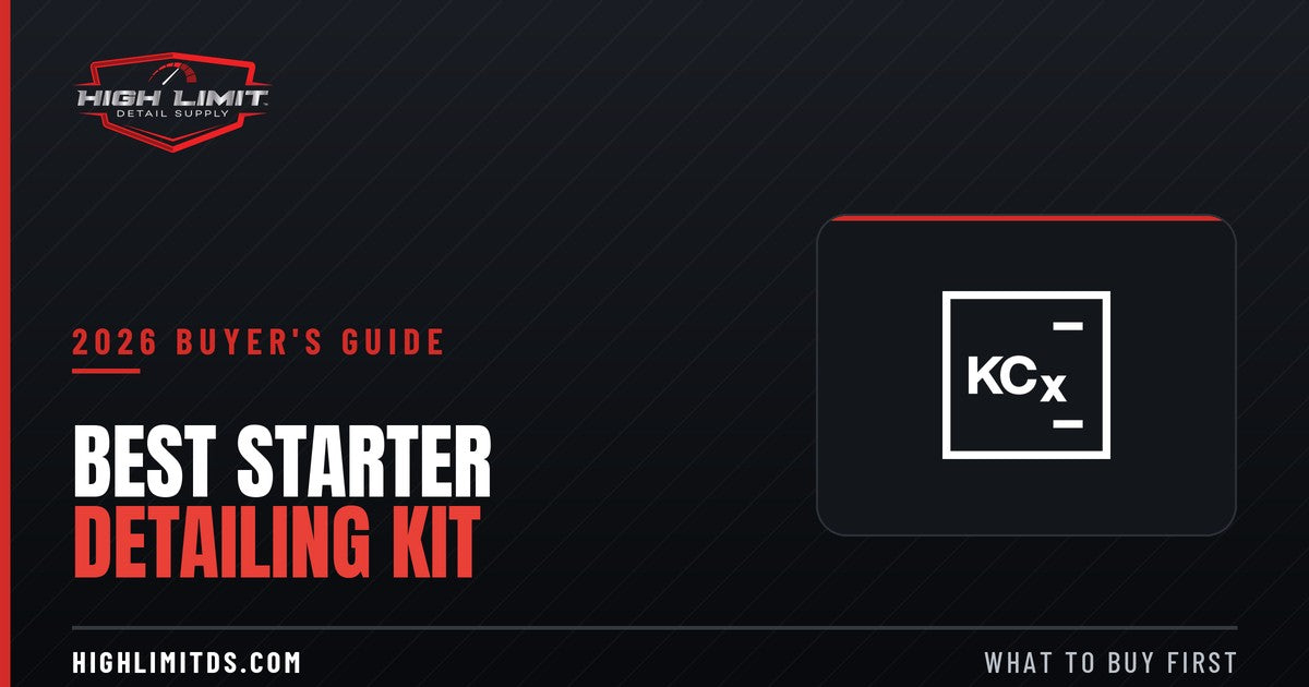 Best Starter Detailing Kit | 2026 Buyer's Guide