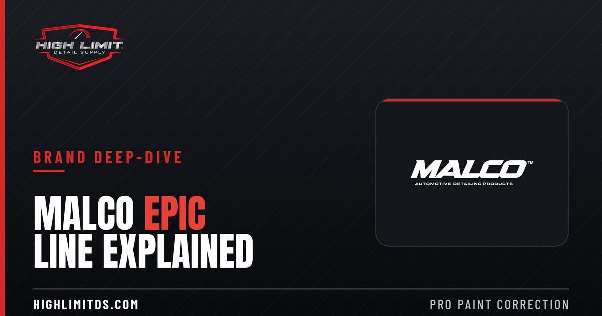 The Malco Epic Line, Explained | Pro Paint Correction