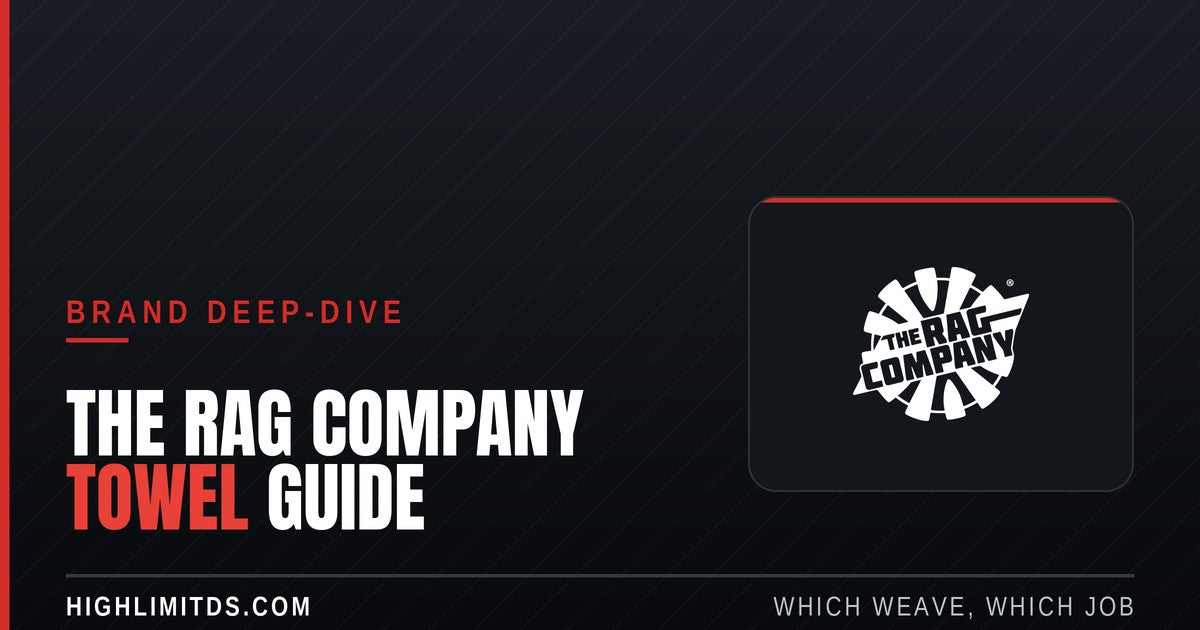 The Rag Company Towel Guide: Which Weave, Which Job