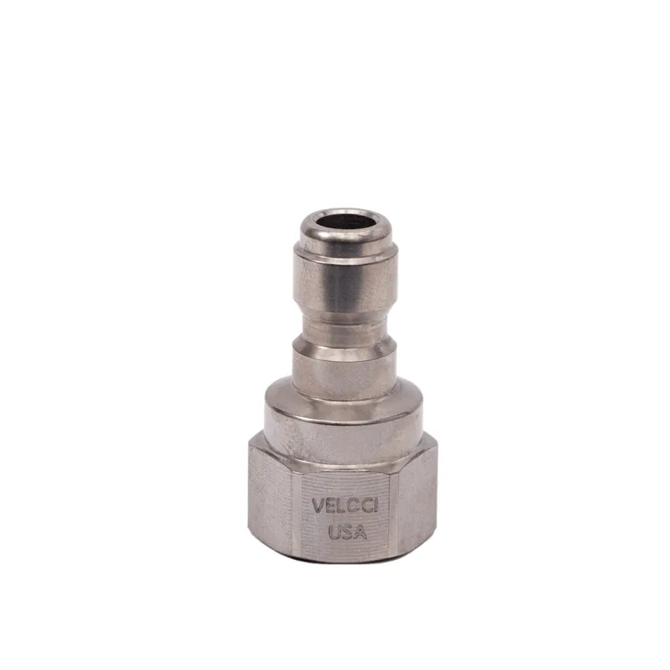 Prima Stainless Steel Plug 1/4" FPT - Made in the USA