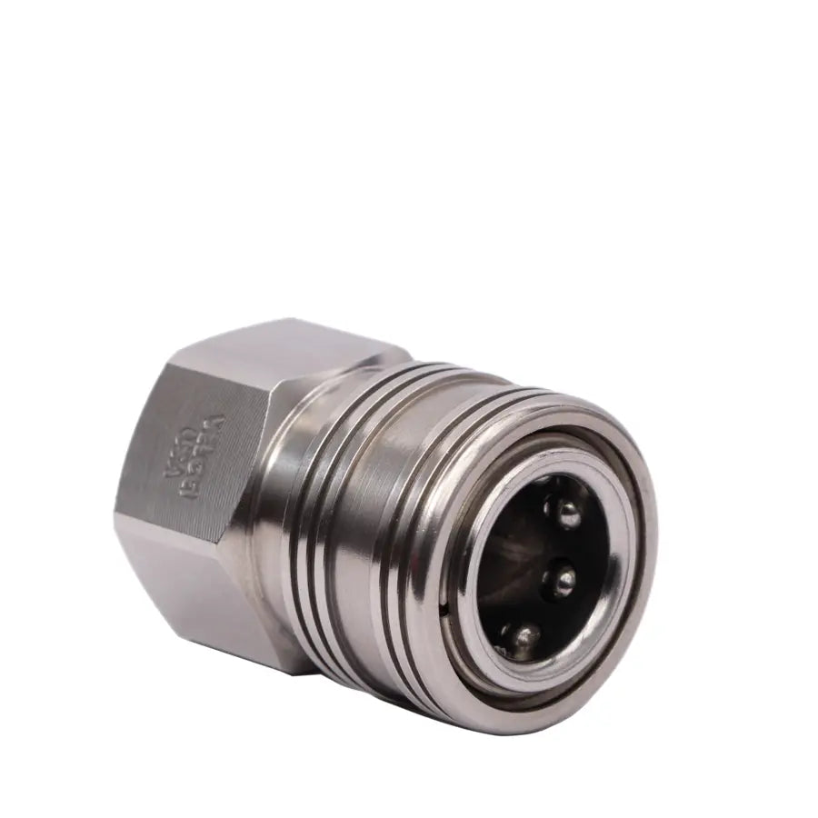 Prima Stainless Steel QC Socket 3/8 FPT, view 2