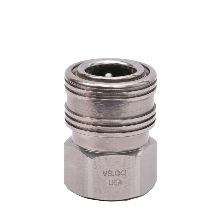 Prima Stainless Steel QC Socket 3/8 FPT