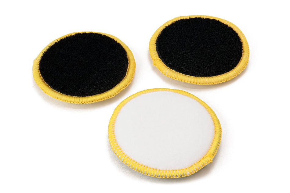 [Scrub Ninja] U.F.O Discs - Leather, Plastic Vinyl Scrubbers for Orbital Polisher - 3 pack