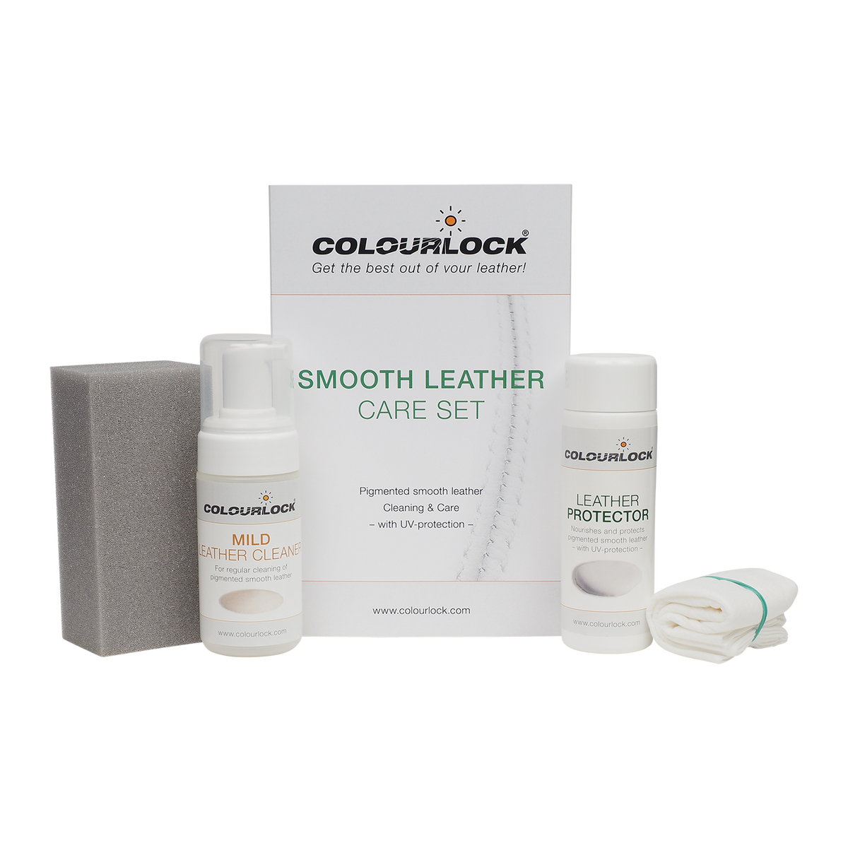 Smooth Leather Care Kit Mild Cleaner and Protector