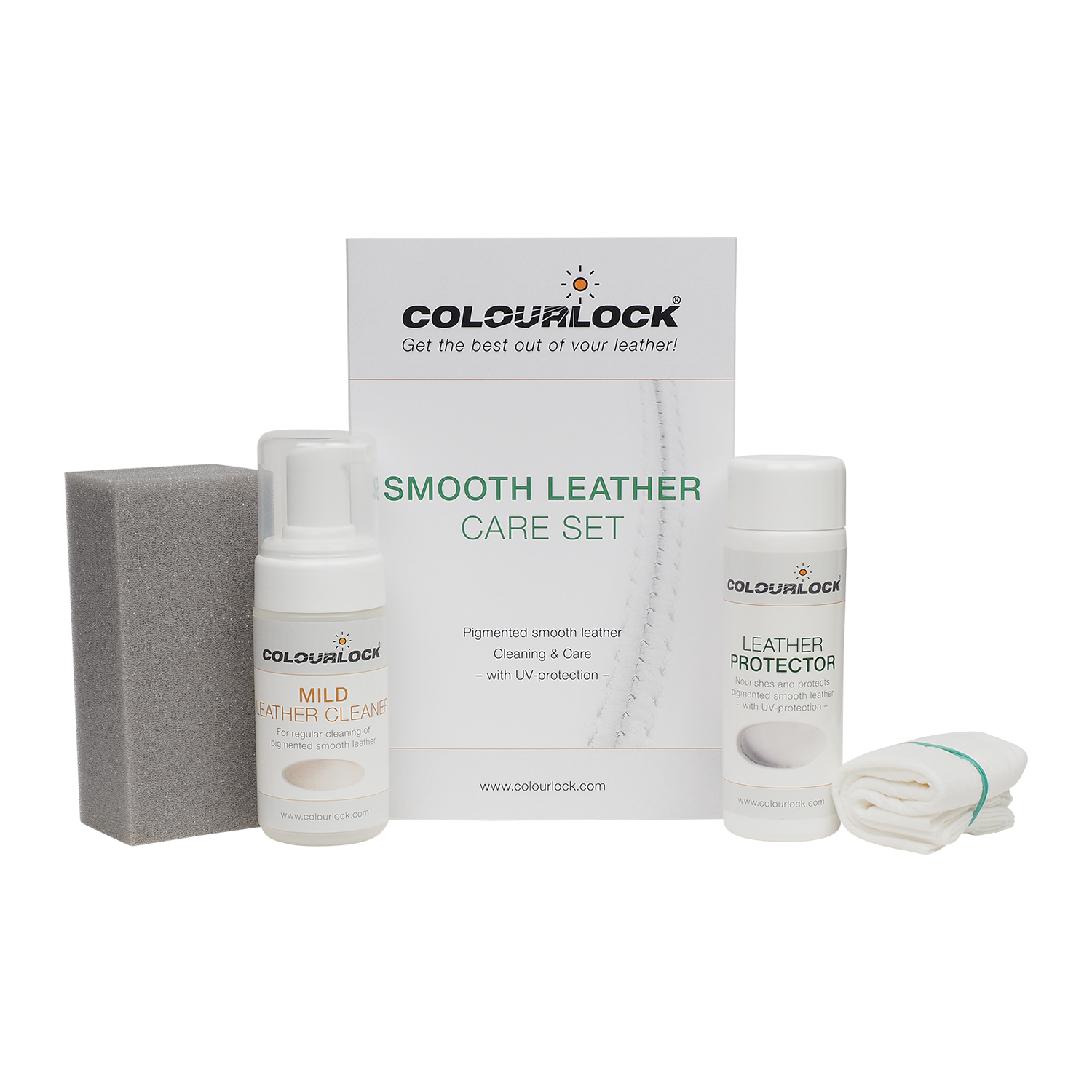 Smooth Leather Care Kit Mild Cleaner and Protector
