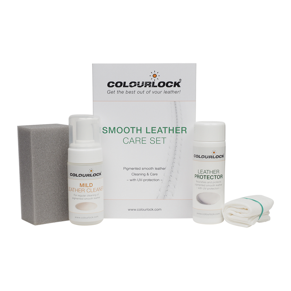 Smooth Leather Care Kit Mild Cleaner and Protector
