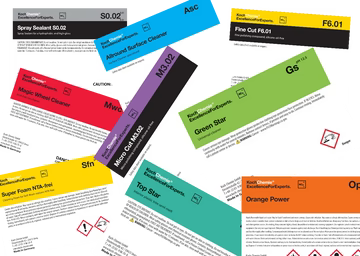 KCX Bottle Labels by Koch-Chemie | Tools & Equipment