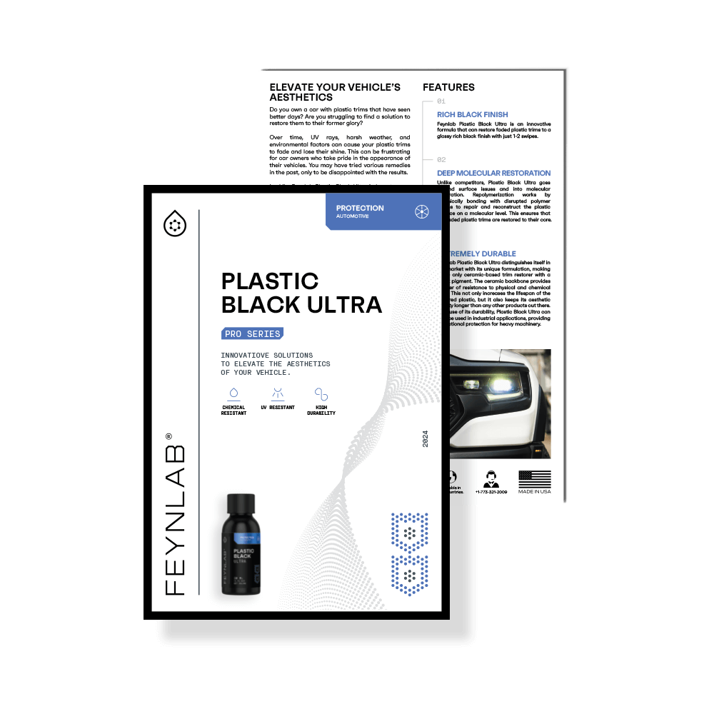 FEYNLAB PLASTIC BLACK 30ml by FEYNLAB | Coatings & Protection