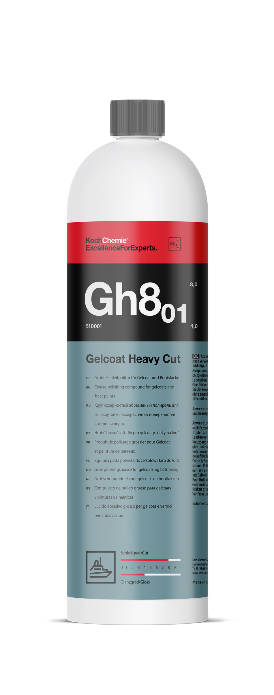 Koch-Chemie Marine Gelcoat Heavy Cut, 1 L