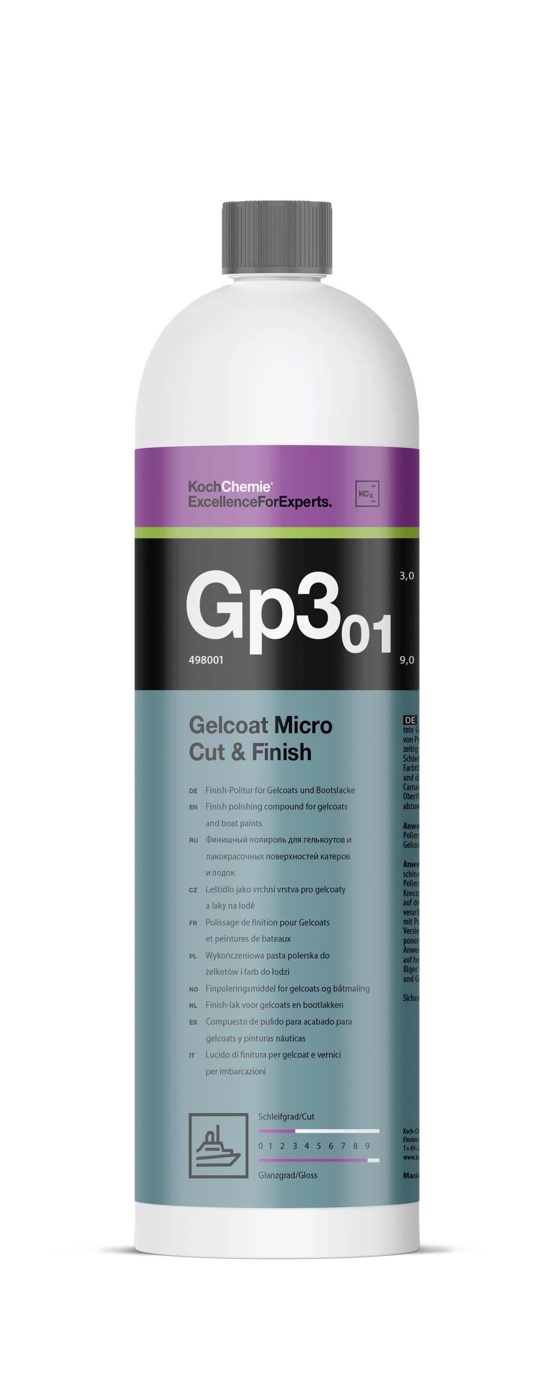 Koch-Chemie Marine Gelcoat Micro Cut & Finish