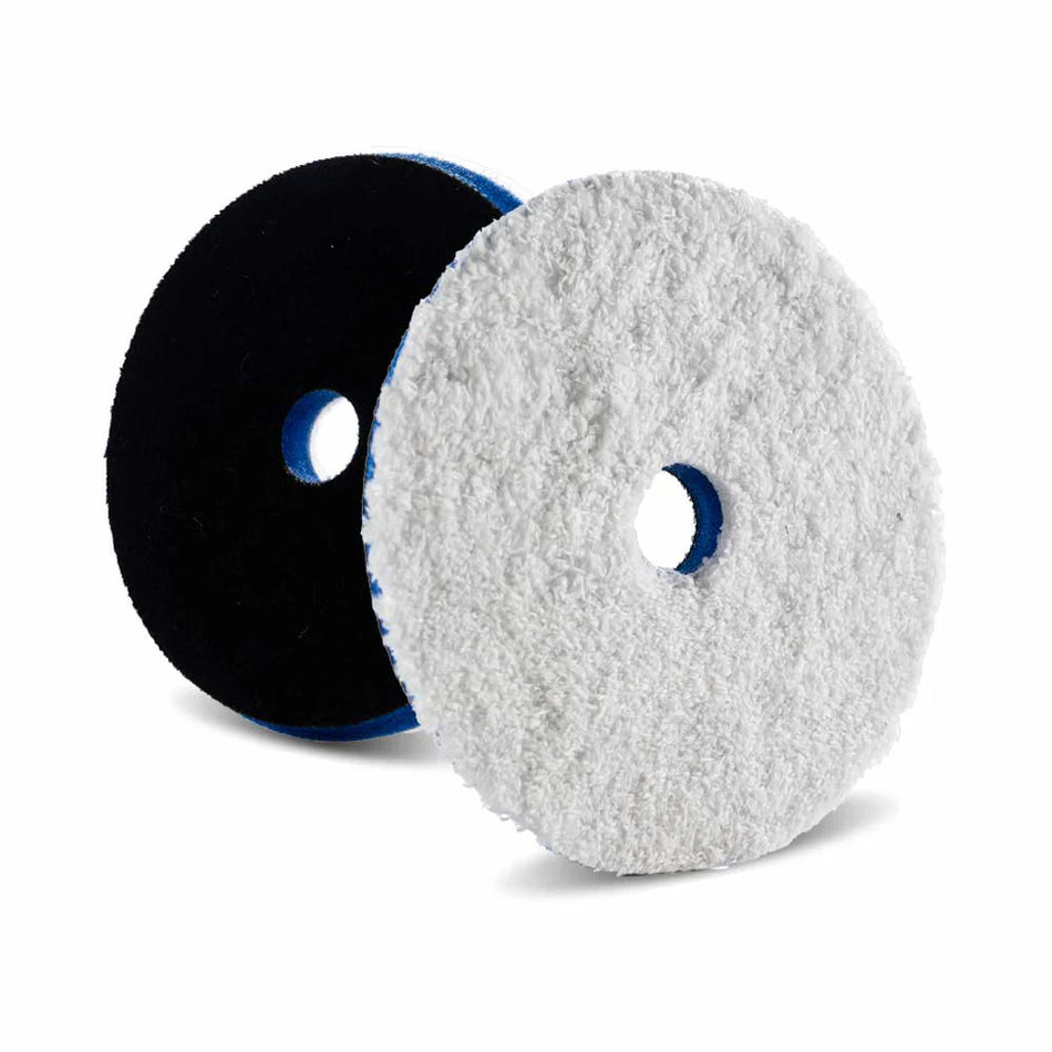 Lake Country HDO Microfiber Heavy Cutting Pad - White/Blue
