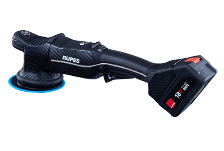 RUPES iBrid HLR15 cordless polisher, the tool included in the Basic Kit