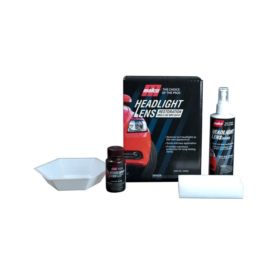 Malco Headlight lens restoration kit