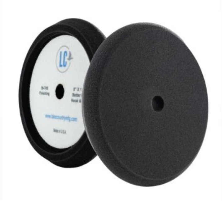 Lake Country Better Edge Rotary Black Finishing Foam Pads