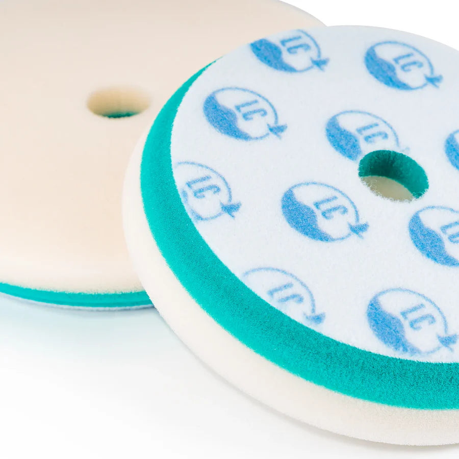 Lake Country Marine Master White/ Teal CCS Cutting Pad