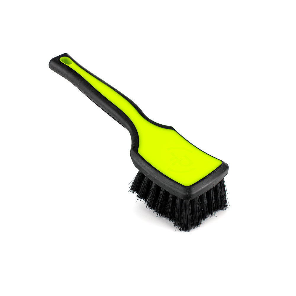 Detail Factory Octane ProGrip Interior Scrub Brush - Ectoplasm Lime & Black