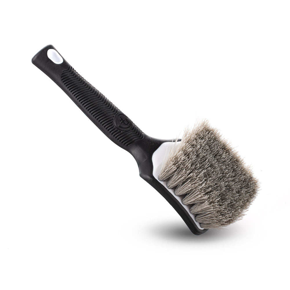 Detail Factory Octane ProGrip Tire Brush - Black Ice White & Black