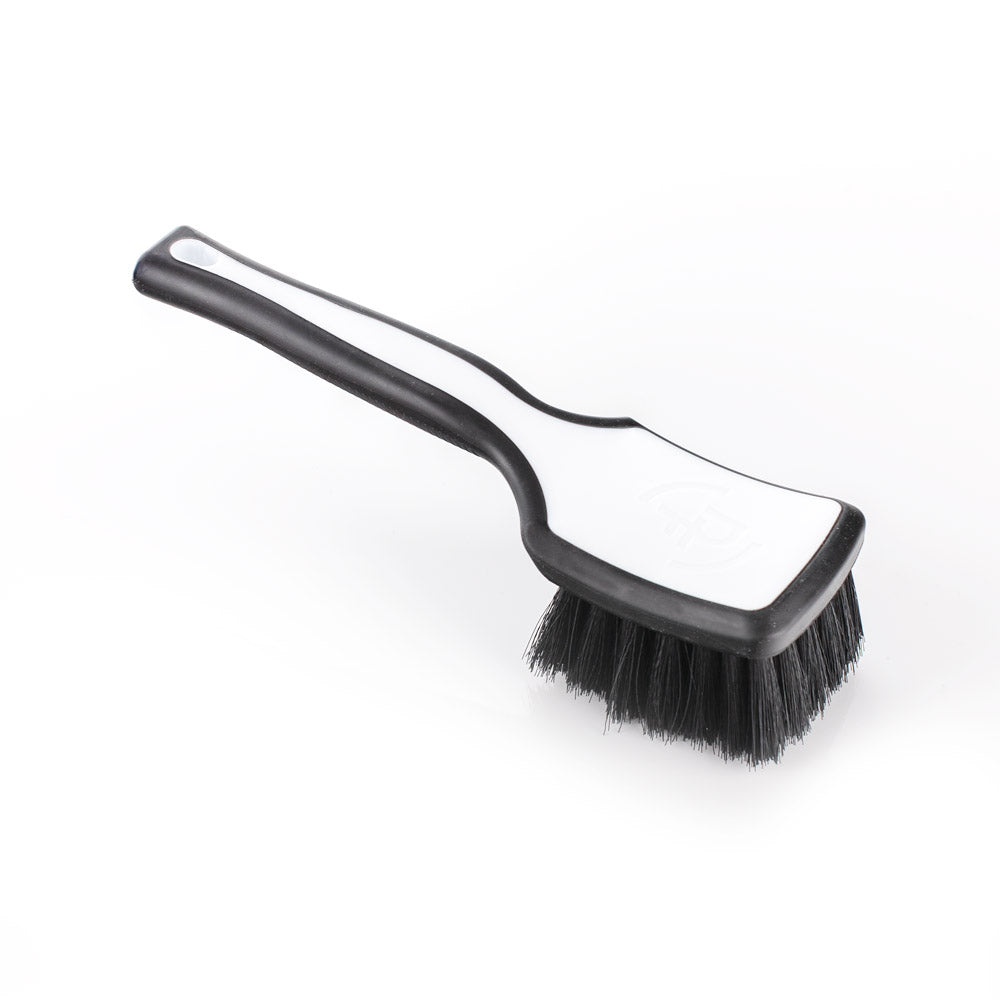 Detail Factory Octane ProGrip Interior Scrub Brush - Black Ice White & Black