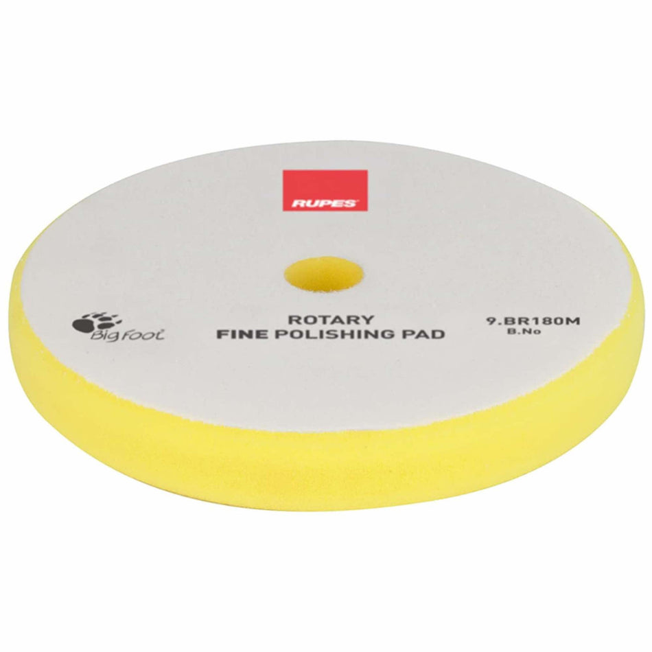 FINE ROTARY FOAM PAD YL 160mm by RUPES | Tools & Equipment