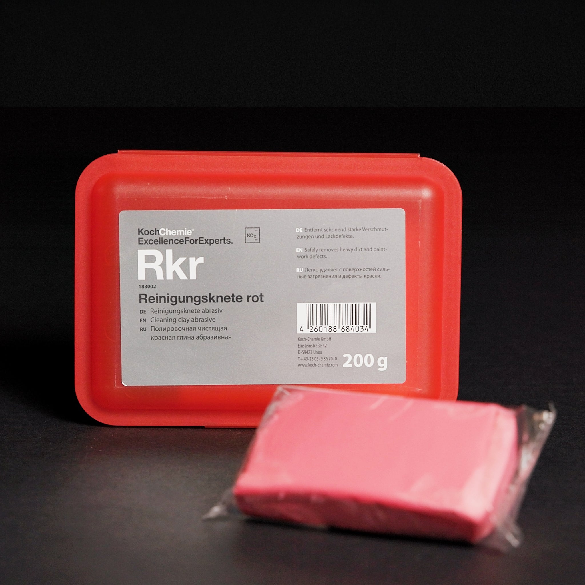 Clay Bar Red 200G Abrasive