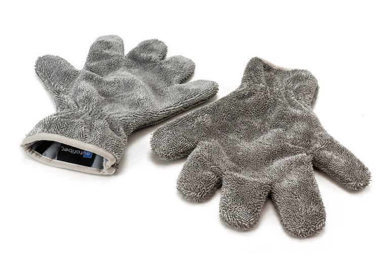 FIVE FINGER GRAY INTERIOR MITT 2PK by AutoFiber | Interior Care