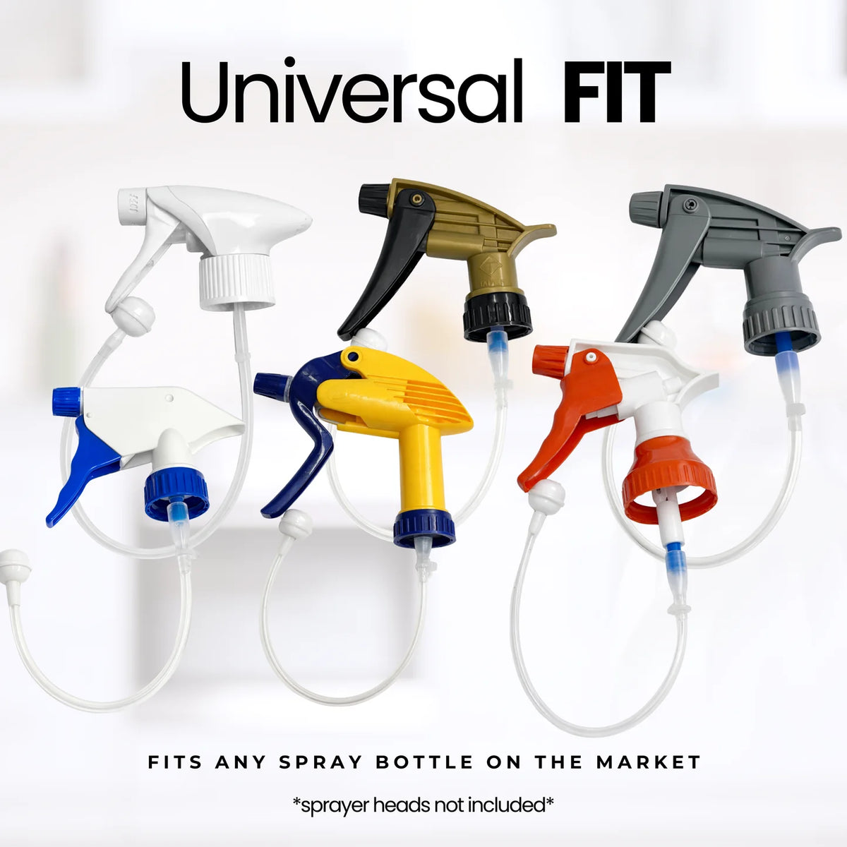 Tilted 360 Spray Bottle Adapter- 6pk — Detail View by High Limit Detail Supply™