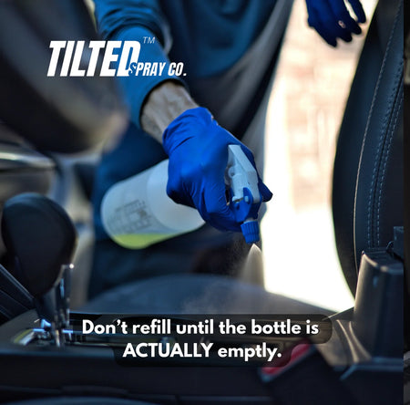 Tilted 360 Spray Bottle Adapter- 6pk — Product View by High Limit Detail Supply™