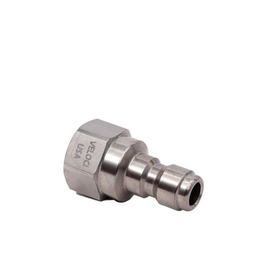 Prima Stainless Steel Plug 1/4" FPT - Made in the USA