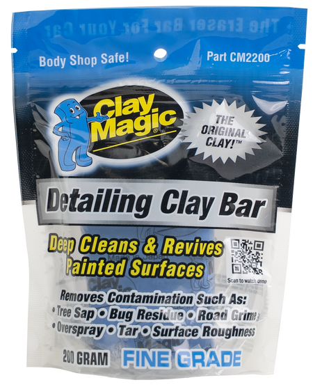 Clay Magic® Blue Detailing Clay Bar - Fine Grade (CM2200)