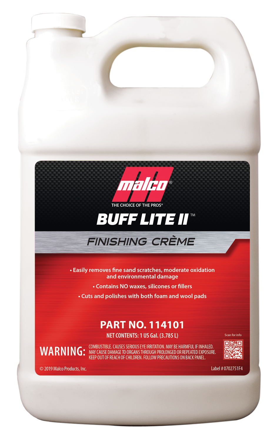 Buff Lite II™ Finishing Creme — Detail View by Malco