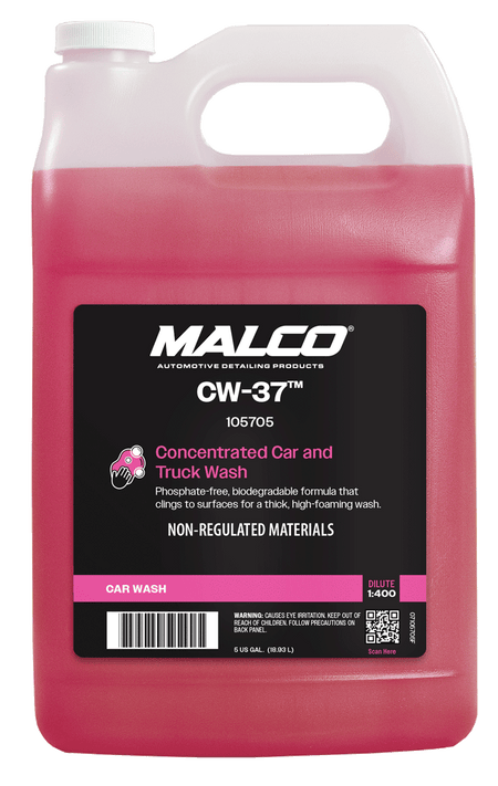 CW-37™ Premium Car & Truck Wash Concentrate — Side View by Malco