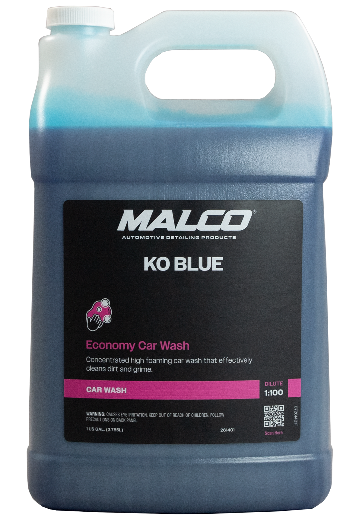 Ko Blue Car Wash, 1 Gal (261401)