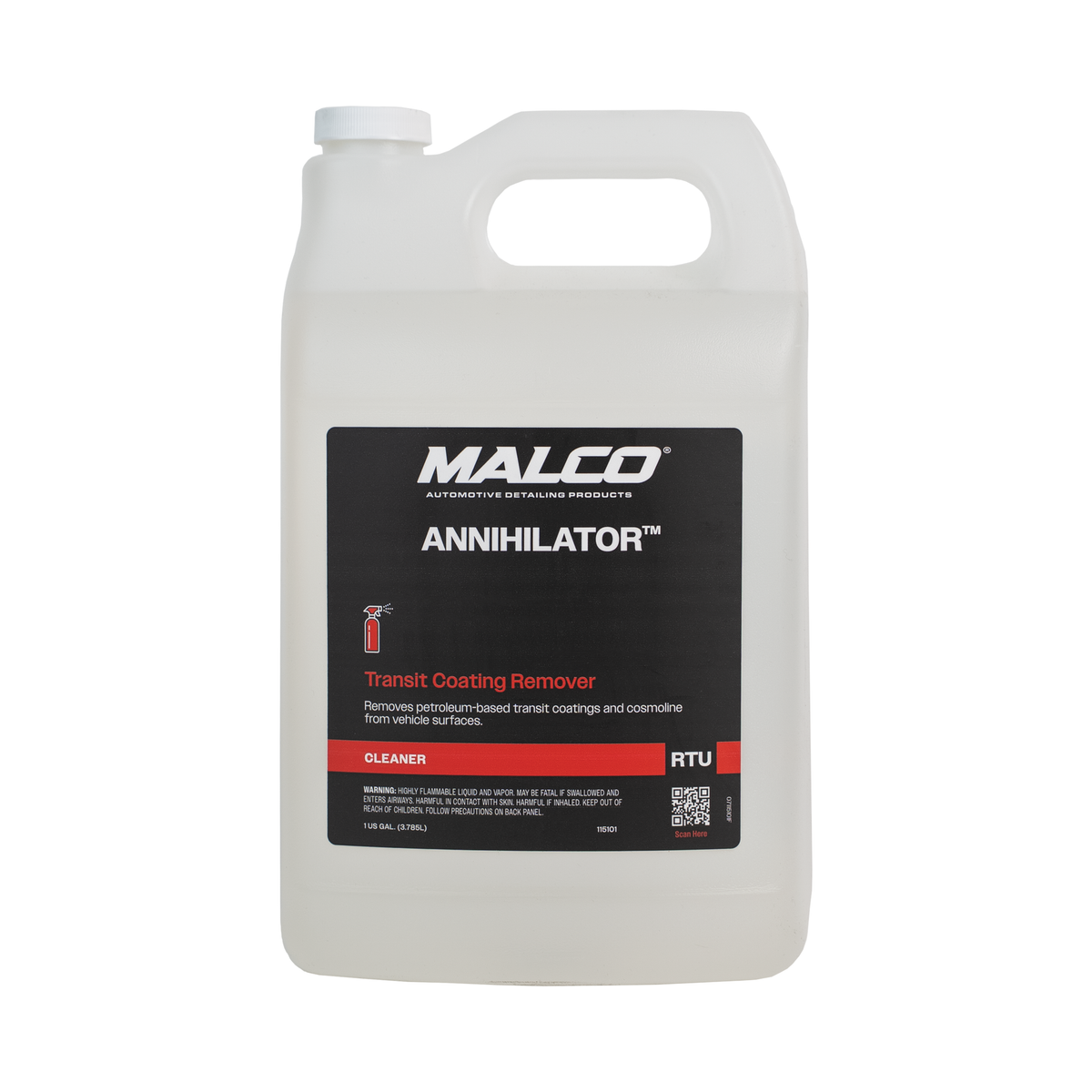 Annihilator™ Transit Coating Remover — Side View by Malco