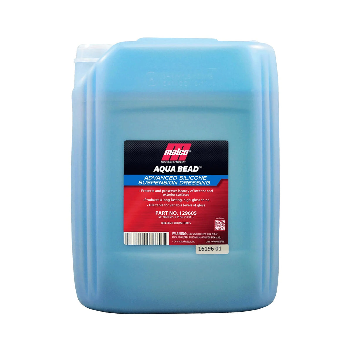 Malco Aqua Bead™ Silicone Suspension Dressing (Copy) — front view| professional car detailing