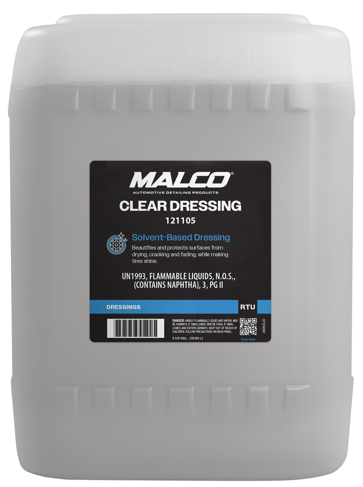 Clear Dressing, 5 Gal (121105)