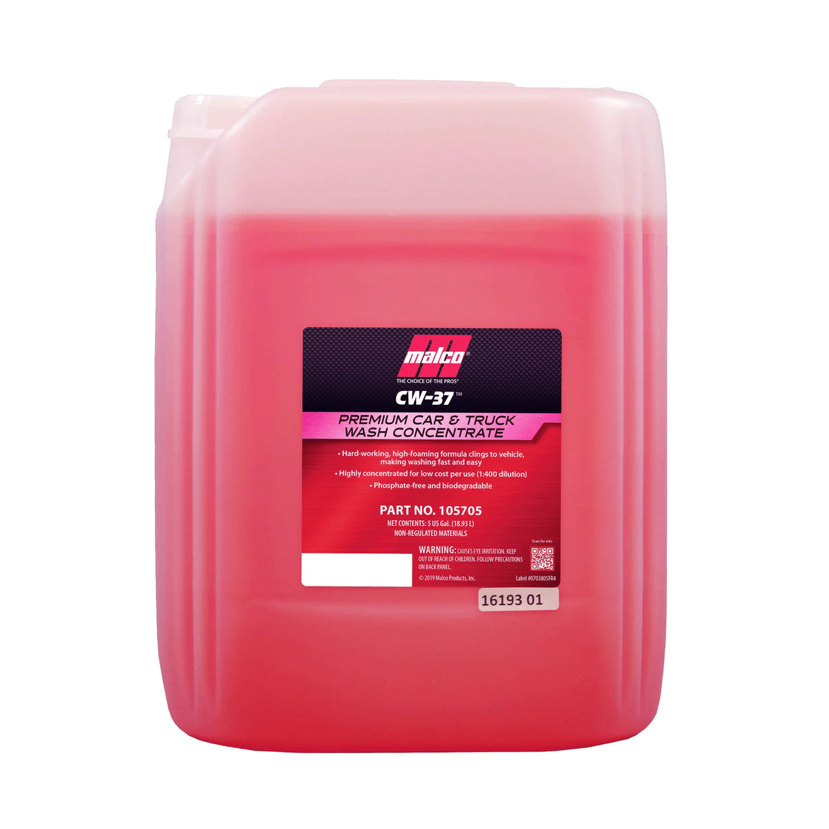 Malco CW-37™ Premium Car & Truck Wash Concentrate (Dealer) | professional car detailing