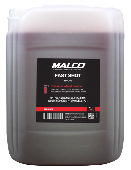 Fast Shot Wheel & Tire Cleaner Non-acid Formula, 5 Gal (188005)