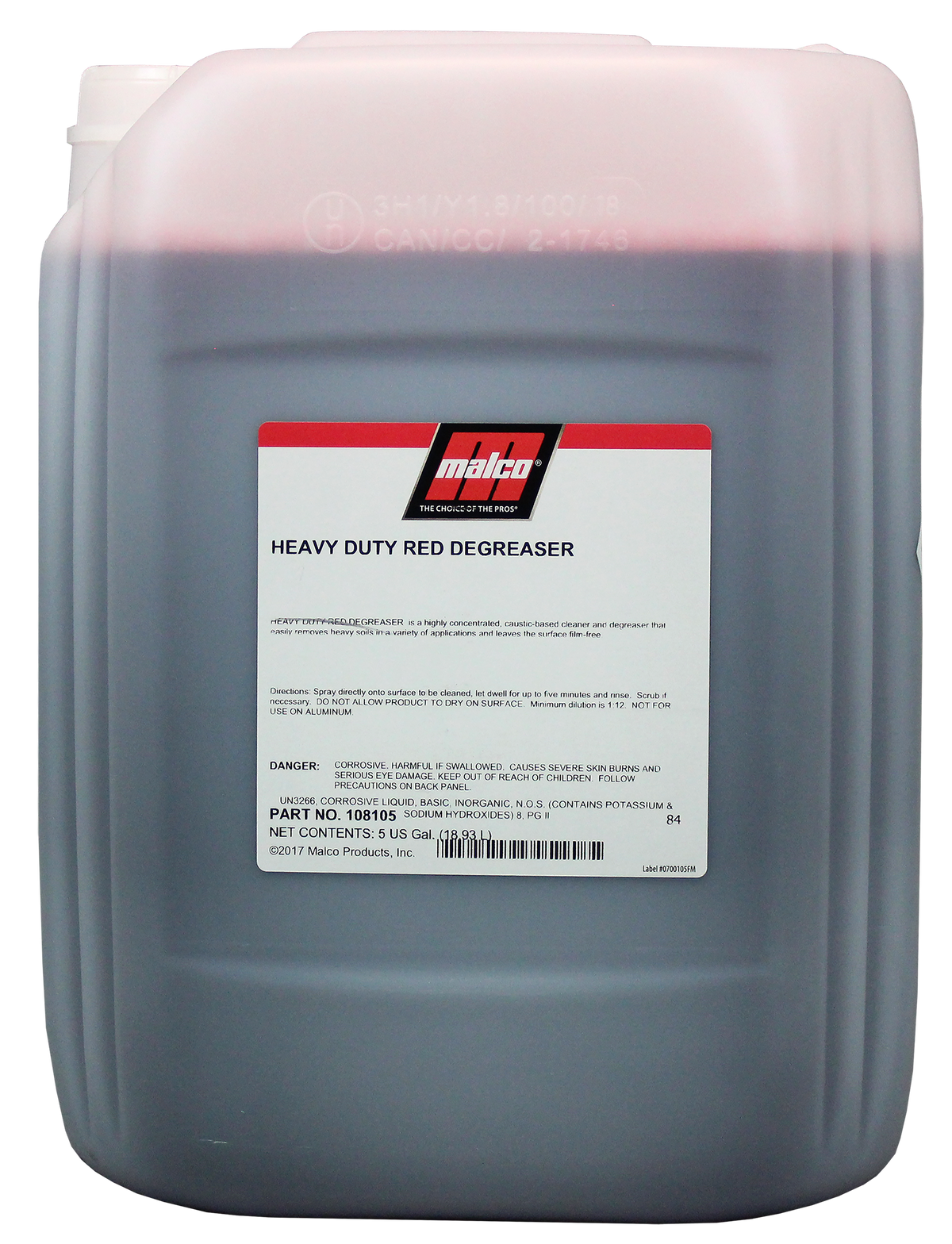 Heavy Duty Red Degreaser (108105)