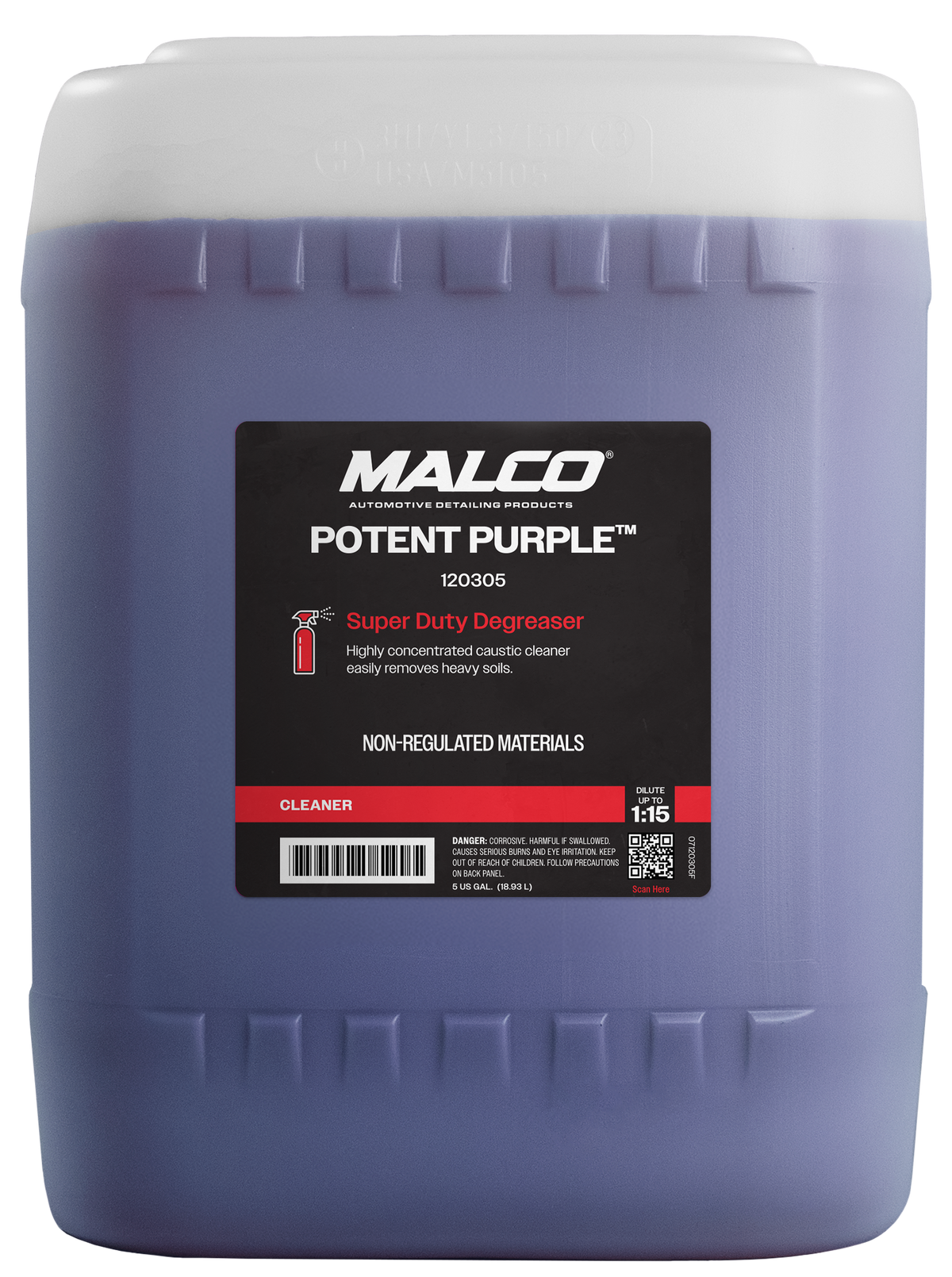 Potent Purple™ Super Duty Degreaser, 5Gal (120305)