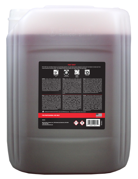 Fast Shot Wheel & Tire Cleaner Non-acid Formula