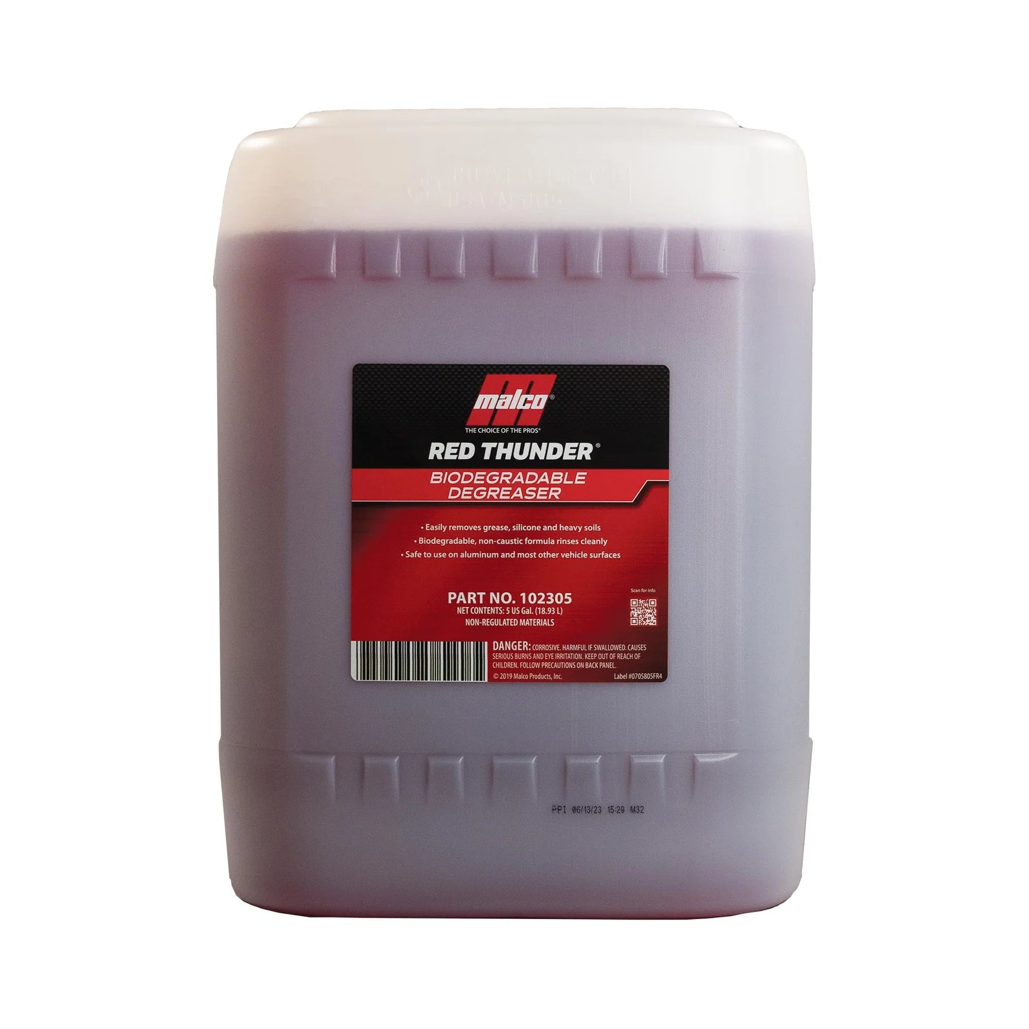 Red Thunder® Biodegradable Degreaser (Dealer) by Malco | Exterior Wash & Decon