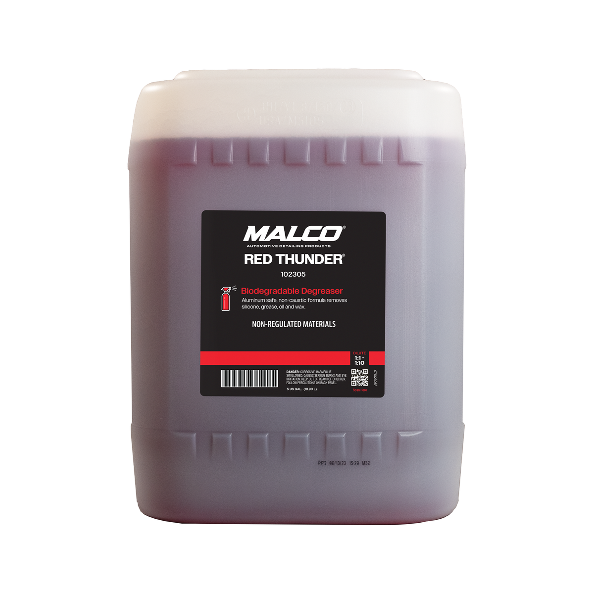 Red Thunder® Biodegradable Degreaser, 5Gal (102305)