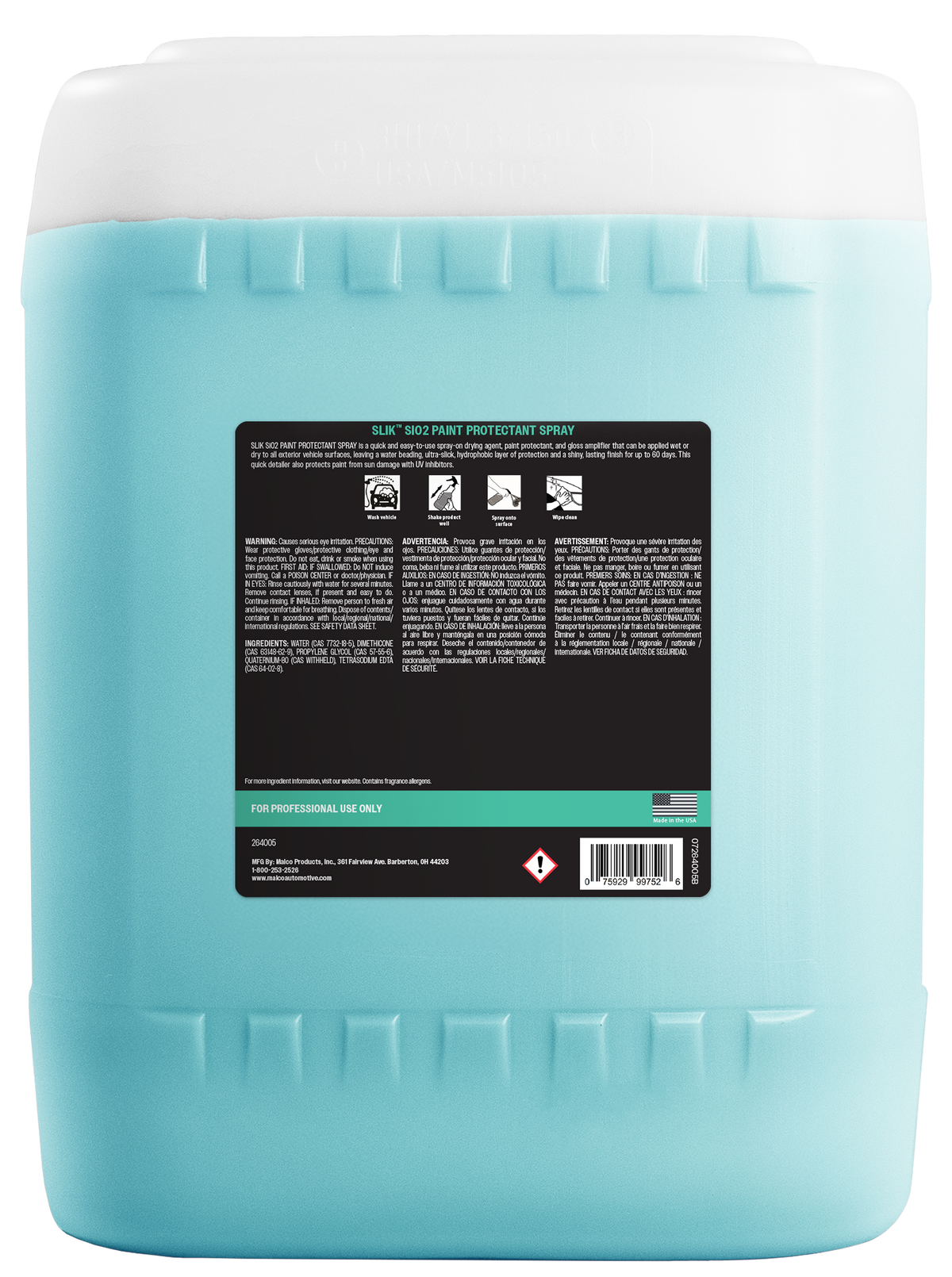 Slik Sio2 Paint Protectant Spray