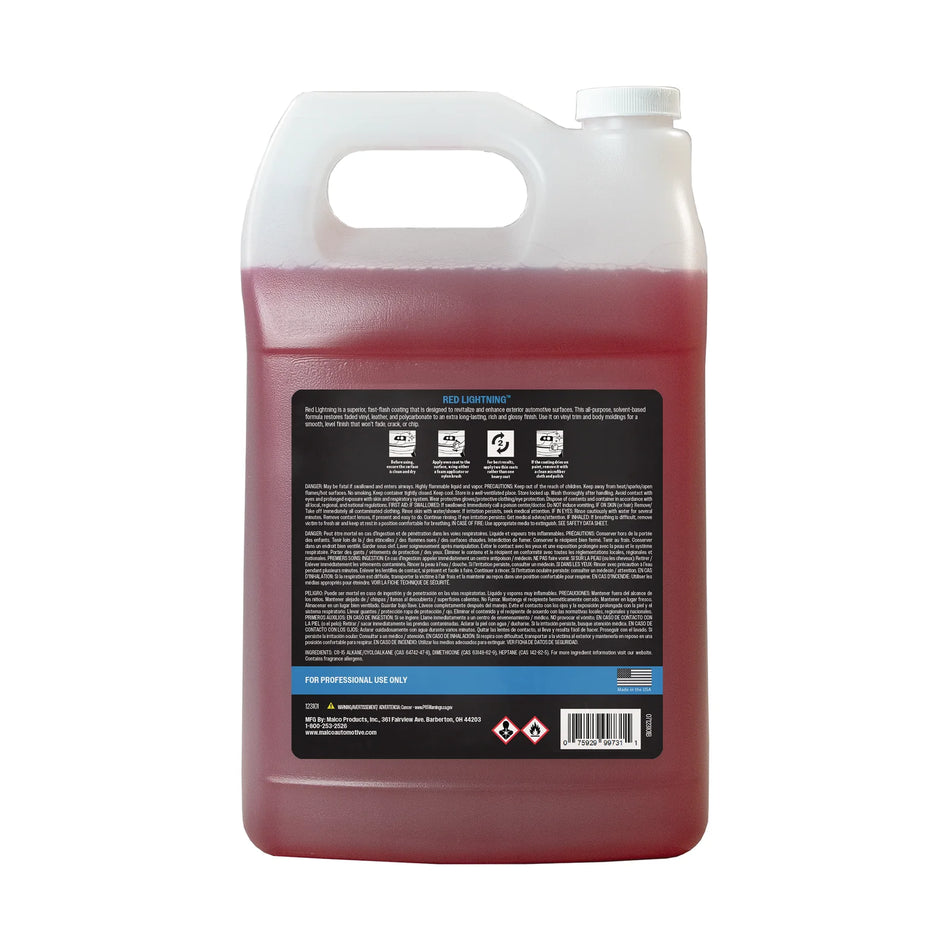 RED LIGHTNING ™ VINYL COATING