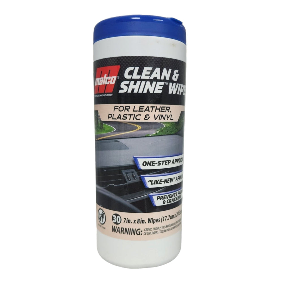 Malco Clean & Shine Wipes