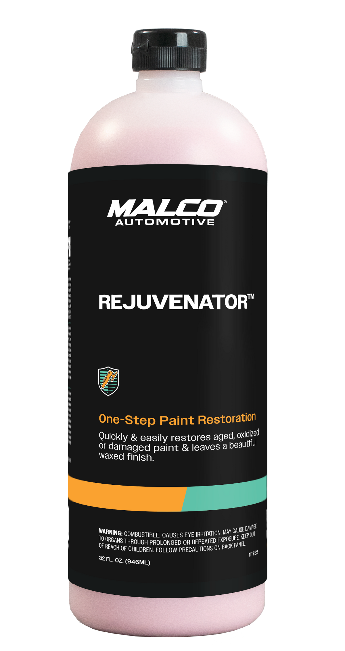 Malco Rejuvenator One-Step Auto Paint Restoration, 32 fl oz bottle