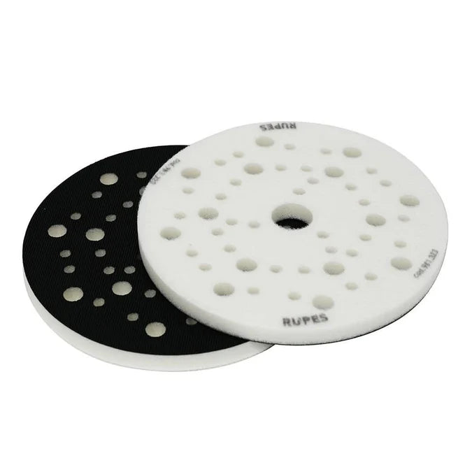 RUPES Foam Interface Pad 150mm Multi-Holes - 2 Pack for Improved Sanding Performance - 981.323