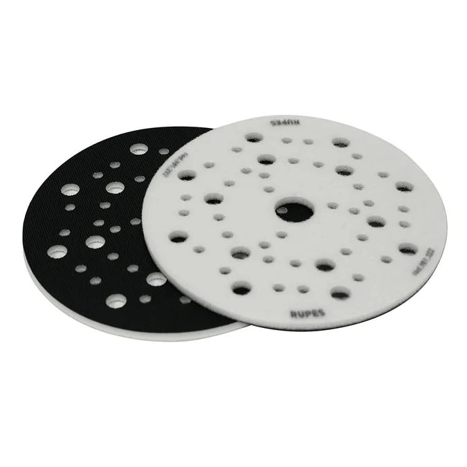 RUPES Foam Interface Pad 150mm Multi-Holes - 2 Pack for Improved Sanding Performance - 981.323